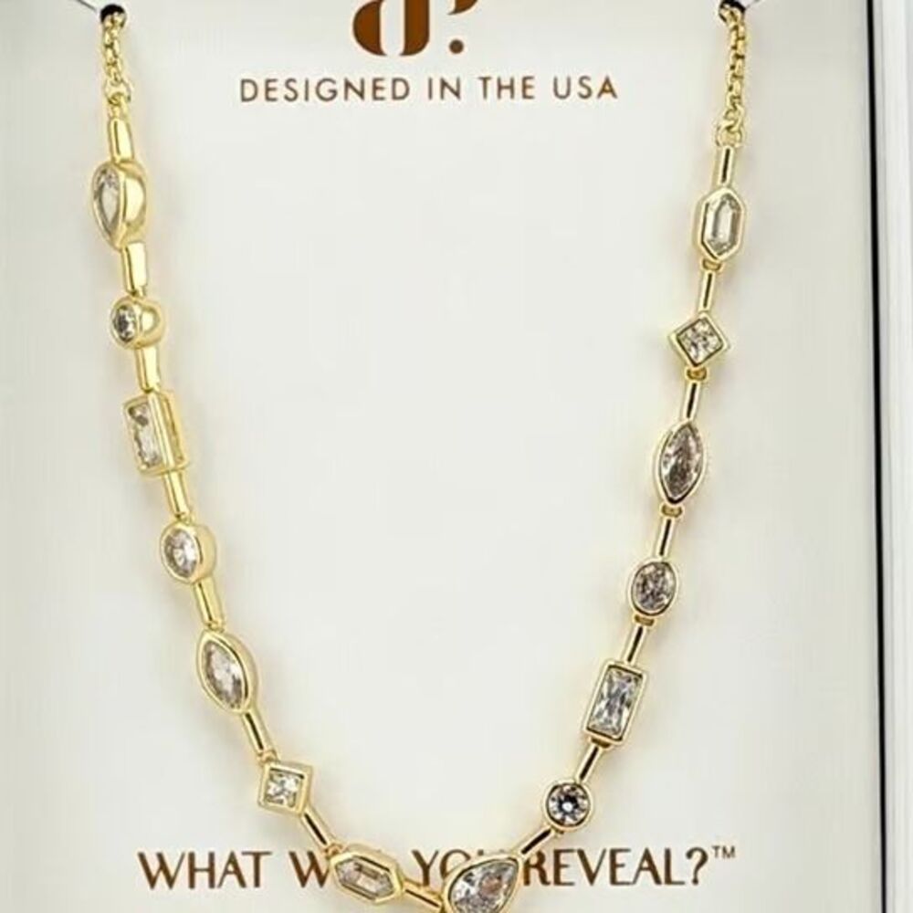 Classy Gold CZ Bracelet